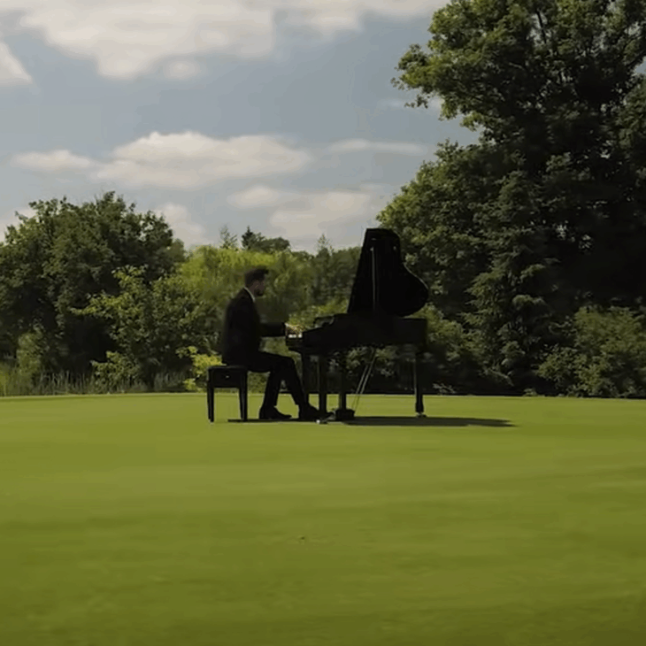 FORTEPIAN NA POLU GOLFOWYM? WSZYSTKO JEST MOŻLIWE!